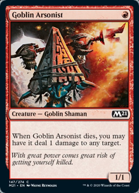 Goblin Arsonist [Core Set 2021] | Gam3 Escape
