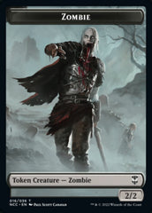 Zombie // Drake Double-sided Token [Streets of New Capenna Commander Tokens] | Gam3 Escape