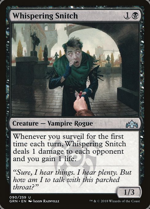 Whispering Snitch [Guilds of Ravnica] | Gam3 Escape