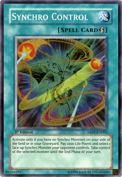 Synchro Control [ABPF-EN062] Super Rare | Gam3 Escape