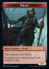 Pirate // Goblin Double-sided Token [Commander Legends: Battle for Baldur's Gate Tokens] | Gam3 Escape