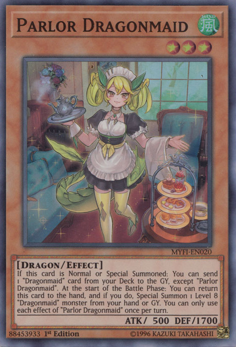 Parlor Dragonmaid [MYFI-EN020] Super Rare | Gam3 Escape