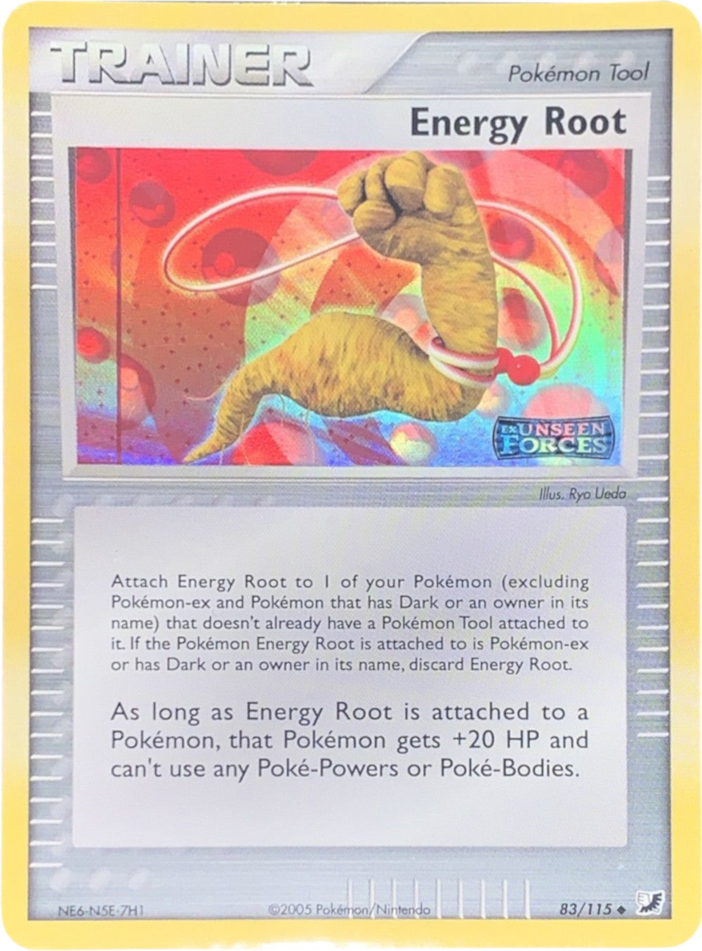 Energy Root (83/115) (Stamped) [EX: Unseen Forces] | Gam3 Escape