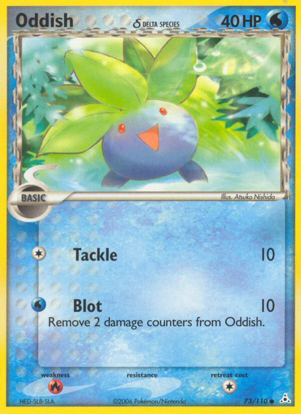 Oddish (73/110) (Delta Species) [EX: Holon Phantoms] | Gam3 Escape