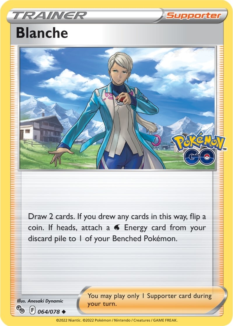 Blanche (064/078) [Pokémon GO] | Gam3 Escape