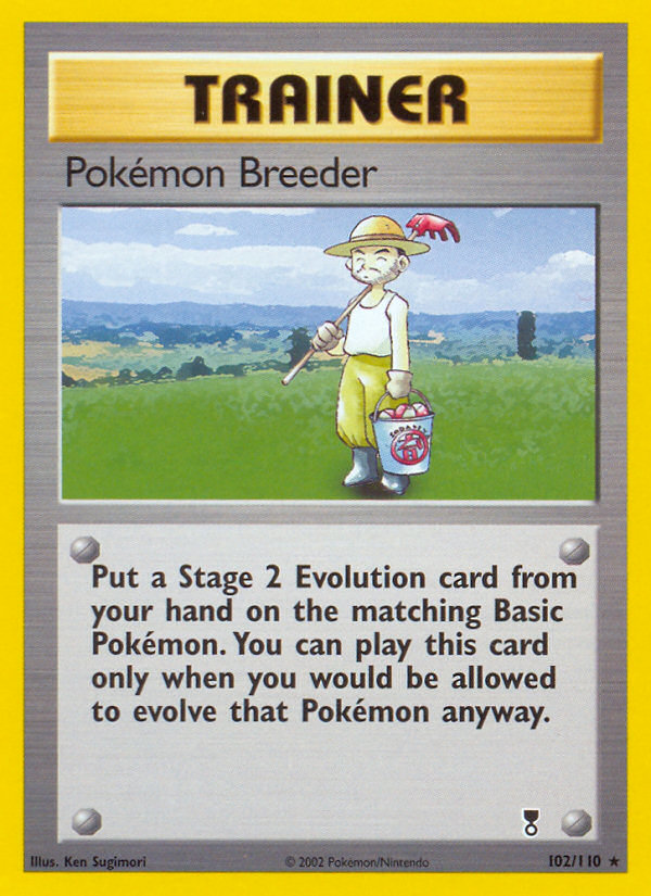 Pokemon Breeder (102/110) [Legendary Collection] | Gam3 Escape