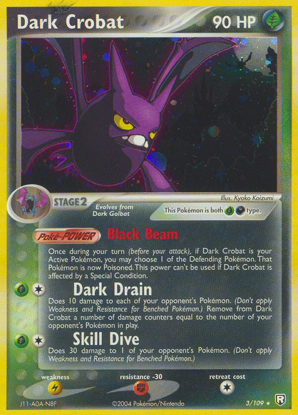 Dark Crobat (3/109) [EX: Team Rocket Returns] | Gam3 Escape