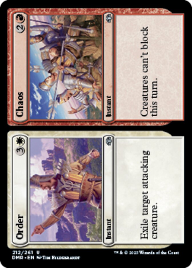 Order // Chaos [Dominaria Remastered] | Gam3 Escape