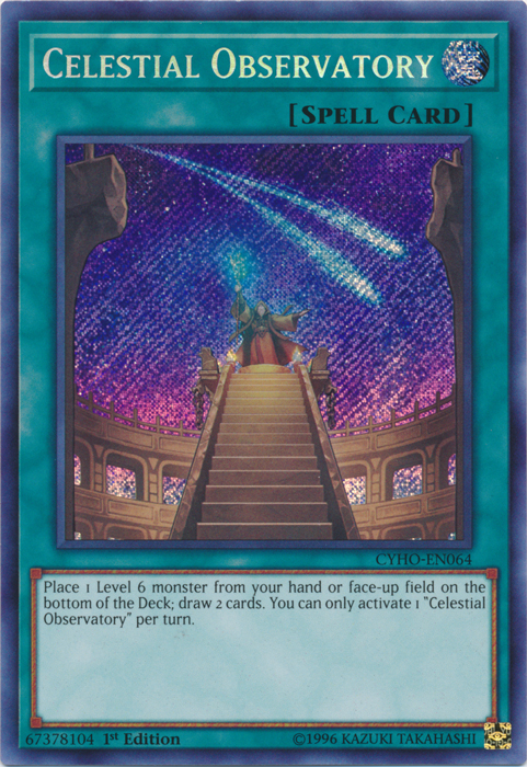 Celestial Observatory [CYHO-EN064] Secret Rare | Gam3 Escape