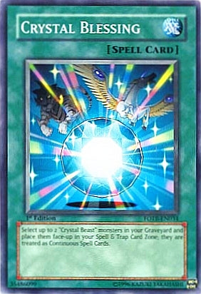 Crystal Blessing [FOTB-EN034] Common | Gam3 Escape