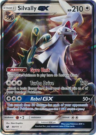 Silvally GX (90/111) (Jumbo Card) [Sun & Moon: Crimson Invasion] | Gam3 Escape