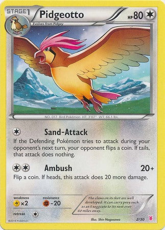 Pidgeotto (2/30) [XY: Trainer Kit 1 - Wigglytuff] | Gam3 Escape