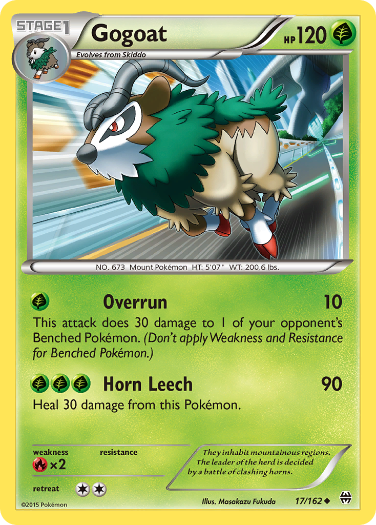 Gogoat (17/162) [XY: BREAKthrough] | Gam3 Escape