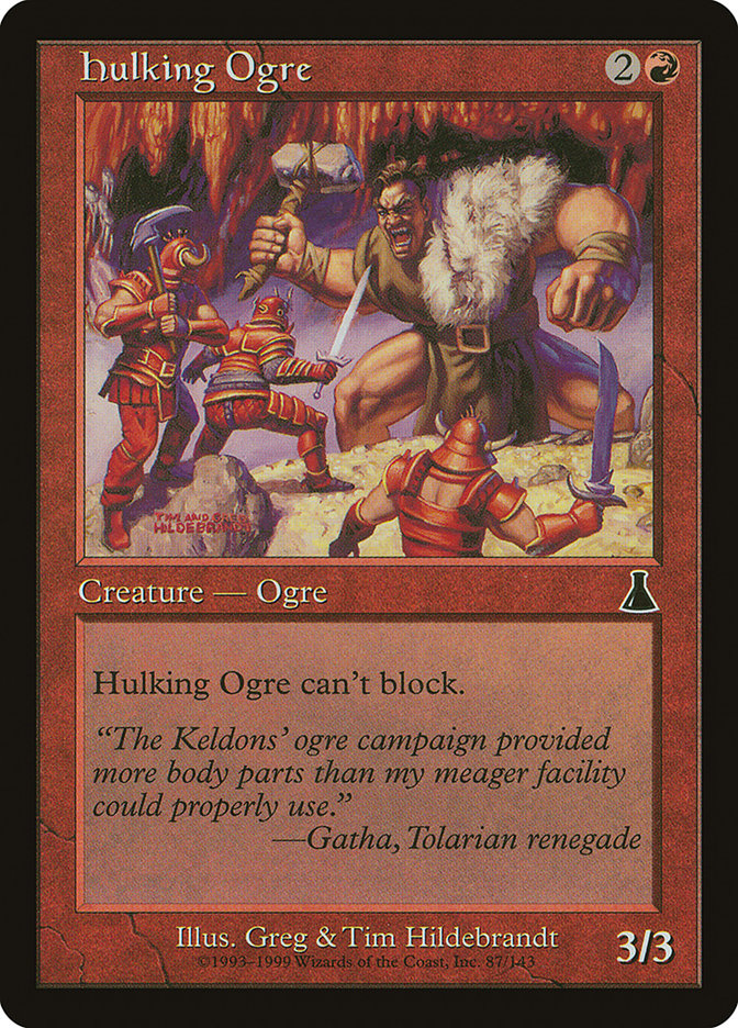 Hulking Ogre [Urza's Destiny] | Gam3 Escape