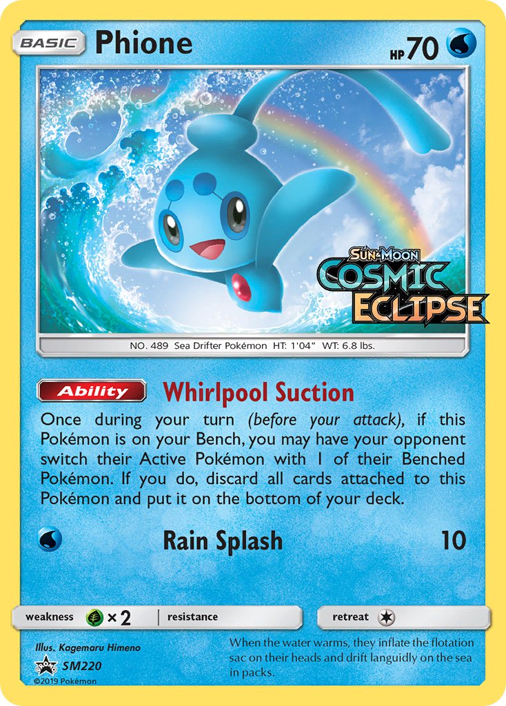 Phione (SM220) [Sun & Moon: Black Star Promos] | Gam3 Escape