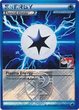 Plasma Energy (106/116) (Play Pokemon Promo) [Black & White: Plasma Freeze] | Gam3 Escape