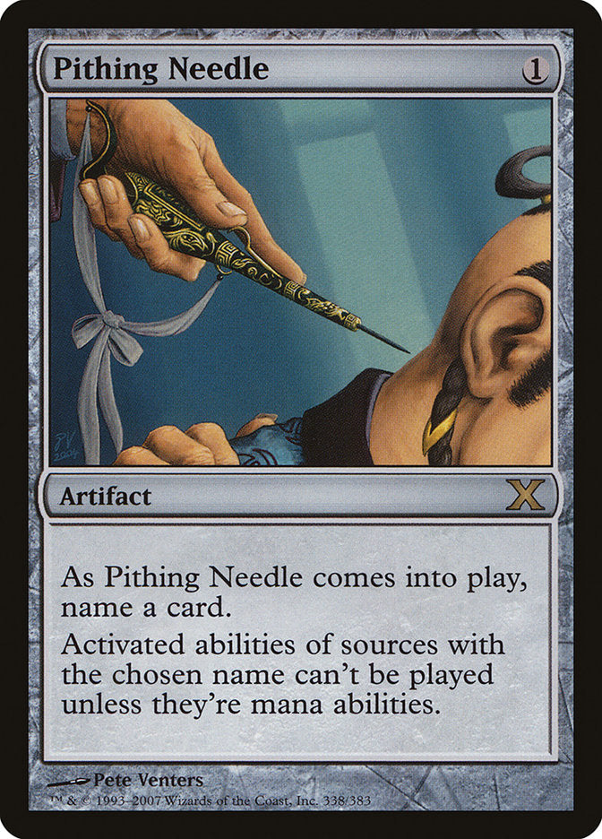Pithing Needle [Tenth Edition] | Gam3 Escape