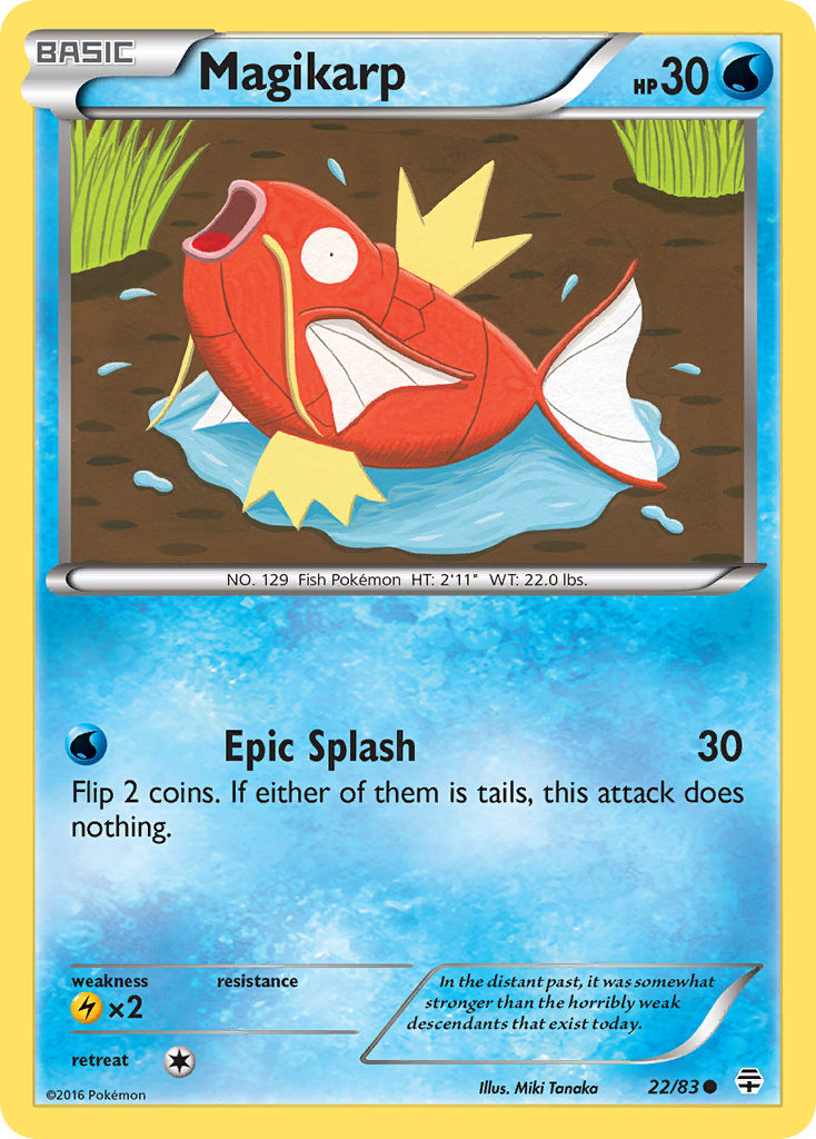 Magikarp (22/83) [XY: Generations] | Gam3 Escape