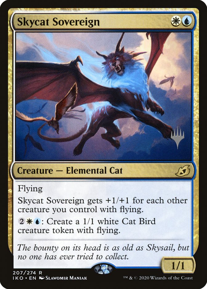 Skycat Sovereign (Promo Pack) [Ikoria: Lair of Behemoths Promos] | Gam3 Escape