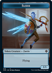 Bird // Faerie Double-Sided Token [Starter Commander Decks] | Gam3 Escape