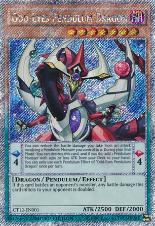 Odd-Eyes Pendulum Dragon [CT12-EN001] Secret Rare | Gam3 Escape