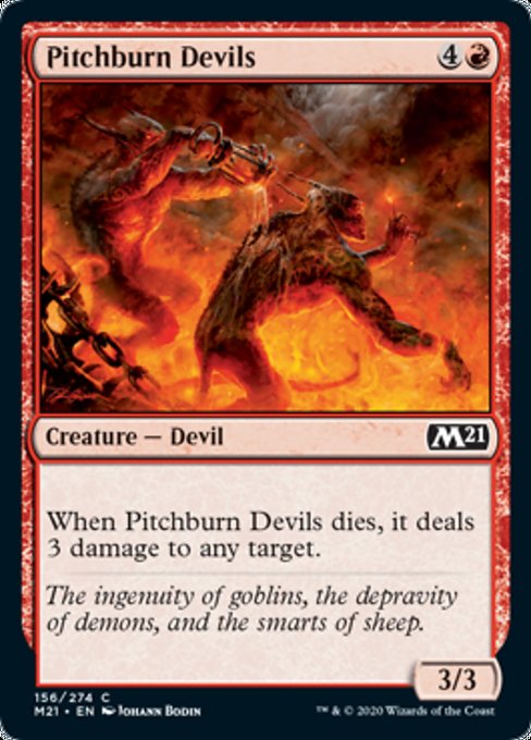 Pitchburn Devils [Core Set 2021] | Gam3 Escape