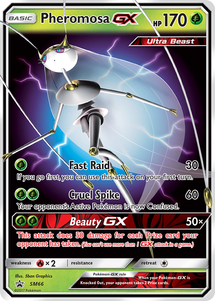 Pheromosa GX (SM66) [Sun & Moon: Black Star Promos] | Gam3 Escape