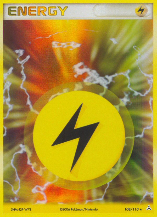 Lightning Energy (108/110) [EX: Holon Phantoms] | Gam3 Escape