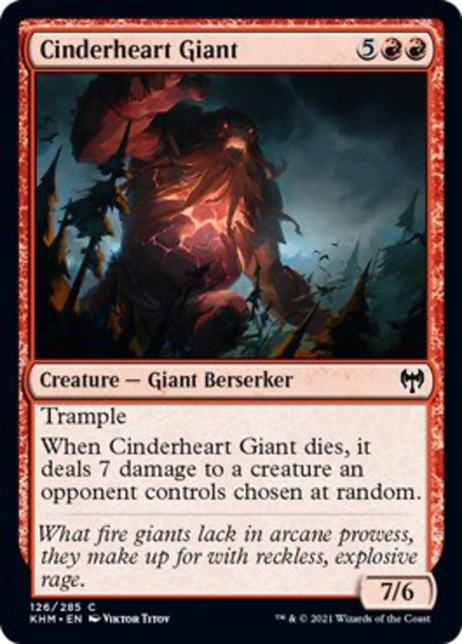 Cinderheart Giant [Kaldheim] | Gam3 Escape