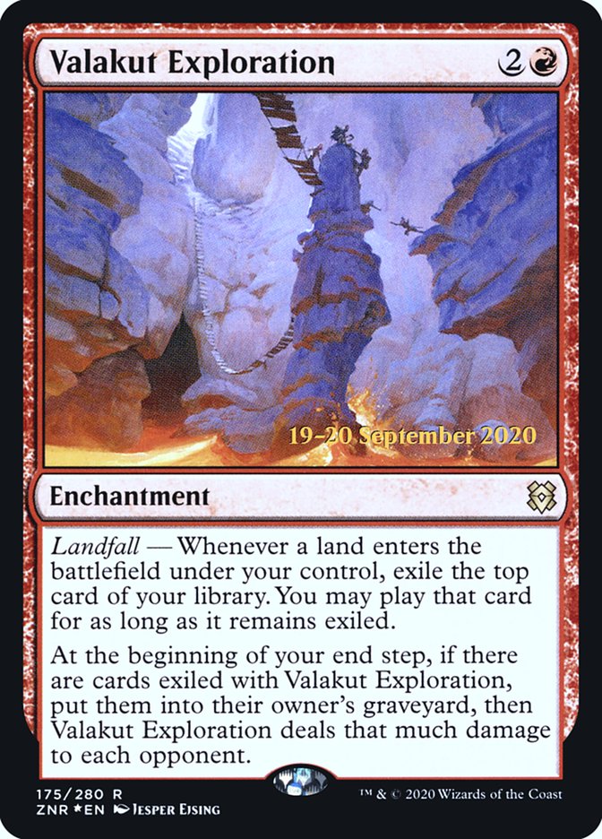 Valakut Exploration  [Zendikar Rising Prerelease Promos] | Gam3 Escape