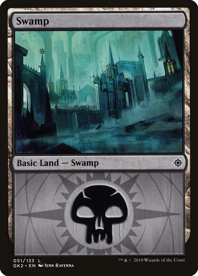 Swamp (51) [Ravnica Allegiance Guild Kit] | Gam3 Escape
