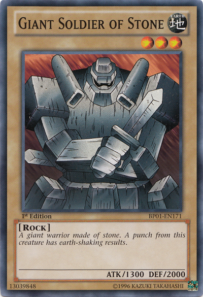 Giant Soldier of Stone [BP01-EN171] Common | Gam3 Escape