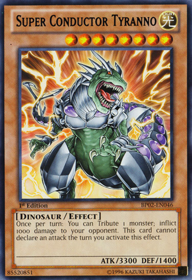 Super Conductor Tyranno [BP02-EN046] Rare | Gam3 Escape