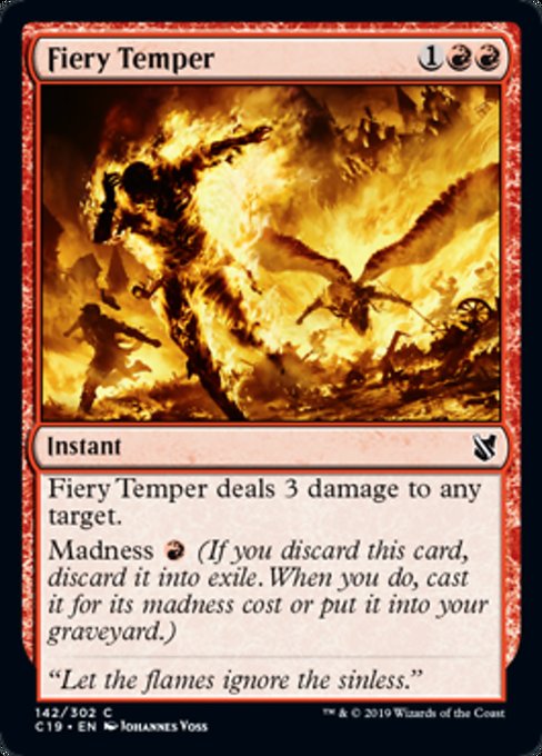 Fiery Temper [Commander 2019] | Gam3 Escape