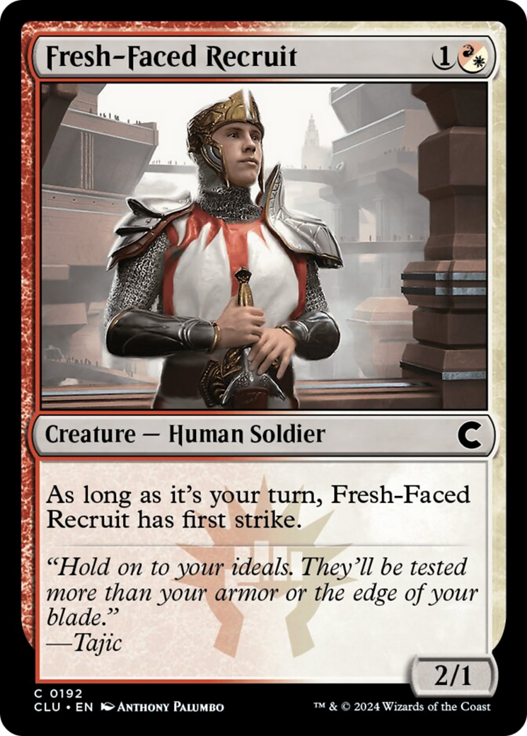 Fresh-Faced Recruit [Ravnica: Clue Edition] | Gam3 Escape