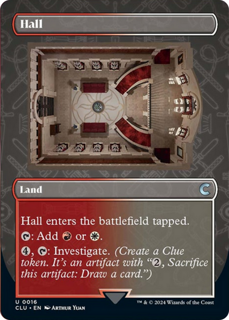 Hall (Borderless) [Ravnica: Clue Edition] | Gam3 Escape