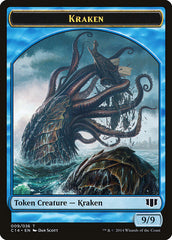 Kraken // Zombie (011/036) Double-sided Token [Commander 2014 Tokens] | Gam3 Escape