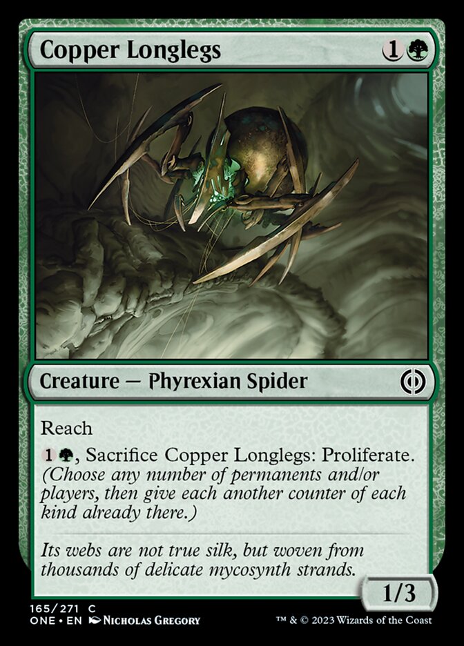 Copper Longlegs [Phyrexia: All Will Be One] | Gam3 Escape