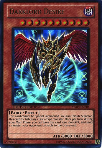 Darklord Desire [YG05-EN001] Ultra Rare | Gam3 Escape