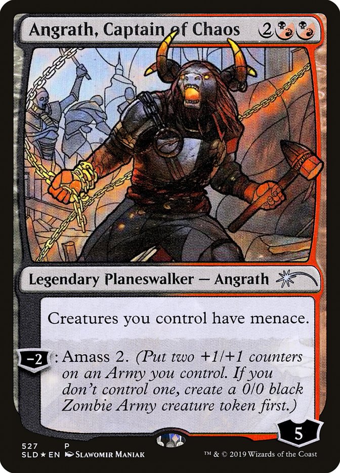 Angrath, Captain of Chaos (Stained Glass) [Secret Lair Drop Promos] | Gam3 Escape