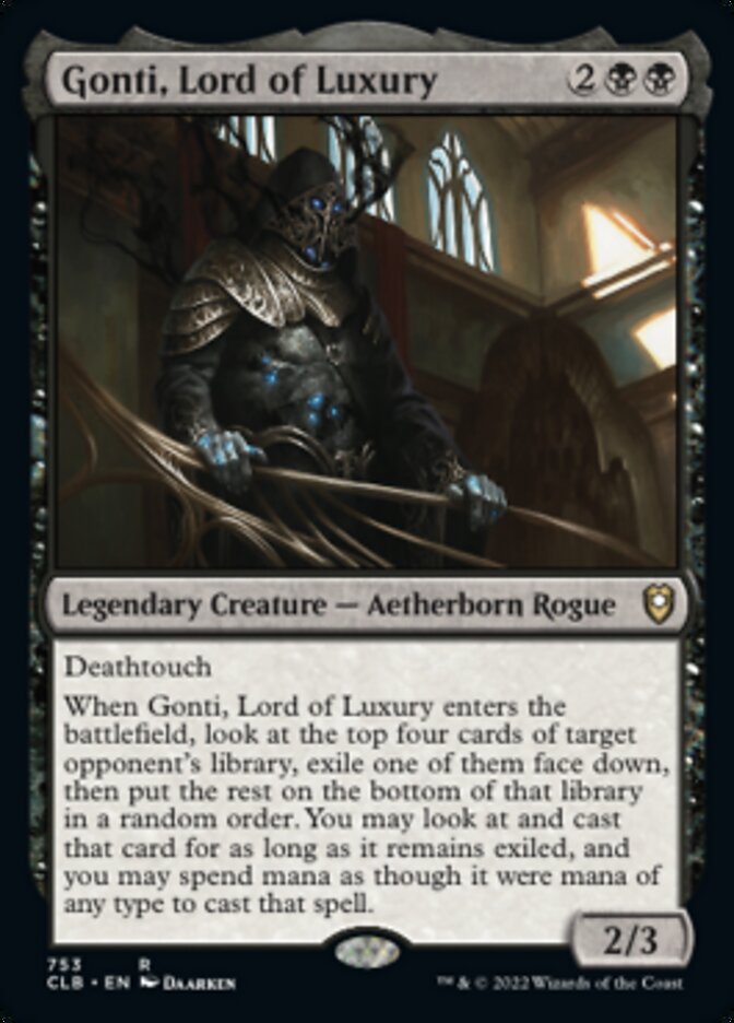 Gonti, Lord of Luxury [Commander Legends: Battle for Baldur's Gate] | Gam3 Escape