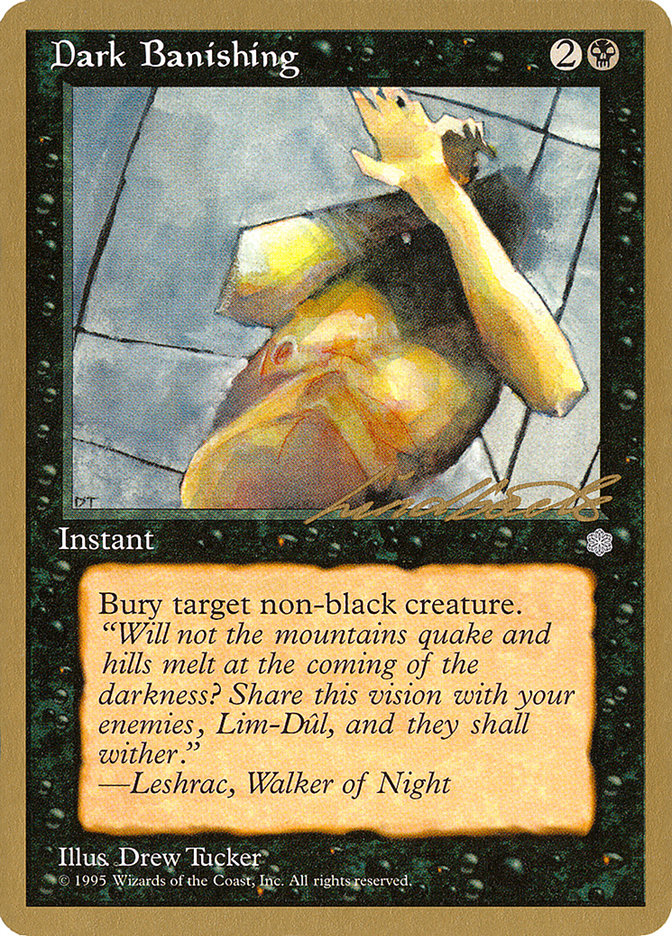 Dark Banishing (Leon Lindback) [Pro Tour Collector Set] | Gam3 Escape