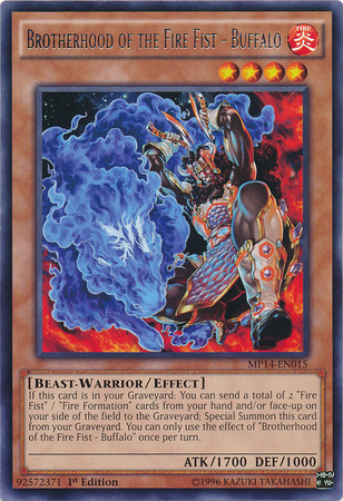 Brotherhood of the Fire Fist - Buffalo [MP14-EN015] Rare | Gam3 Escape