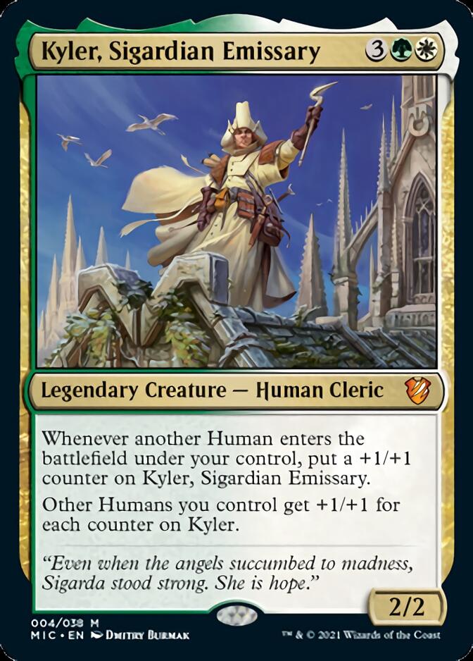 Kyler, Sigardian Emissary [Innistrad: Midnight Hunt Commander] | Gam3 Escape