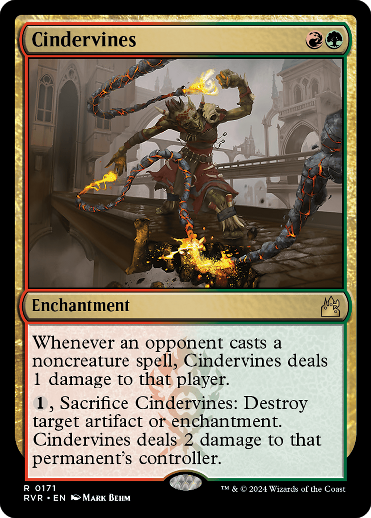 Cindervines [Ravnica Remastered] | Gam3 Escape