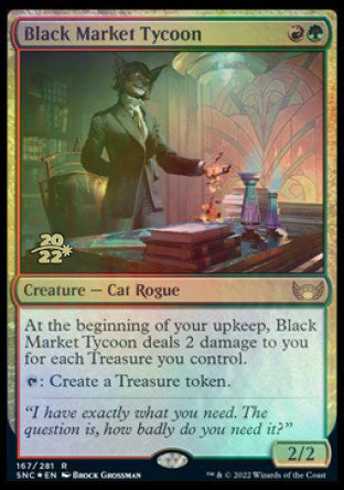 Black Market Tycoon [Streets of New Capenna Prerelease Promos] | Gam3 Escape