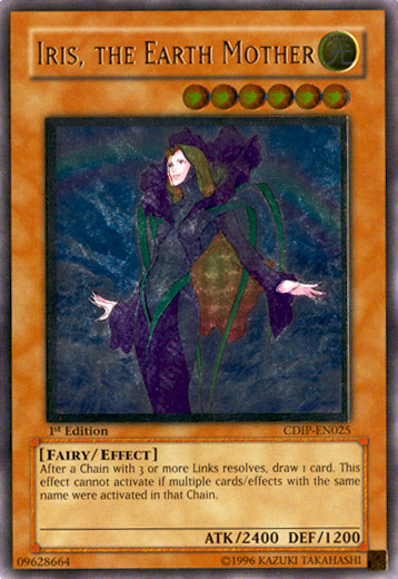 Iris, the Earth Mother (UTR) [CDIP-EN025] Ultimate Rare | Gam3 Escape