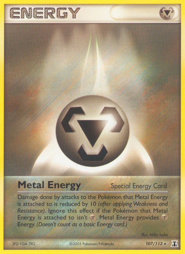 Metal Energy (107/113) [EX: Delta Species] | Gam3 Escape