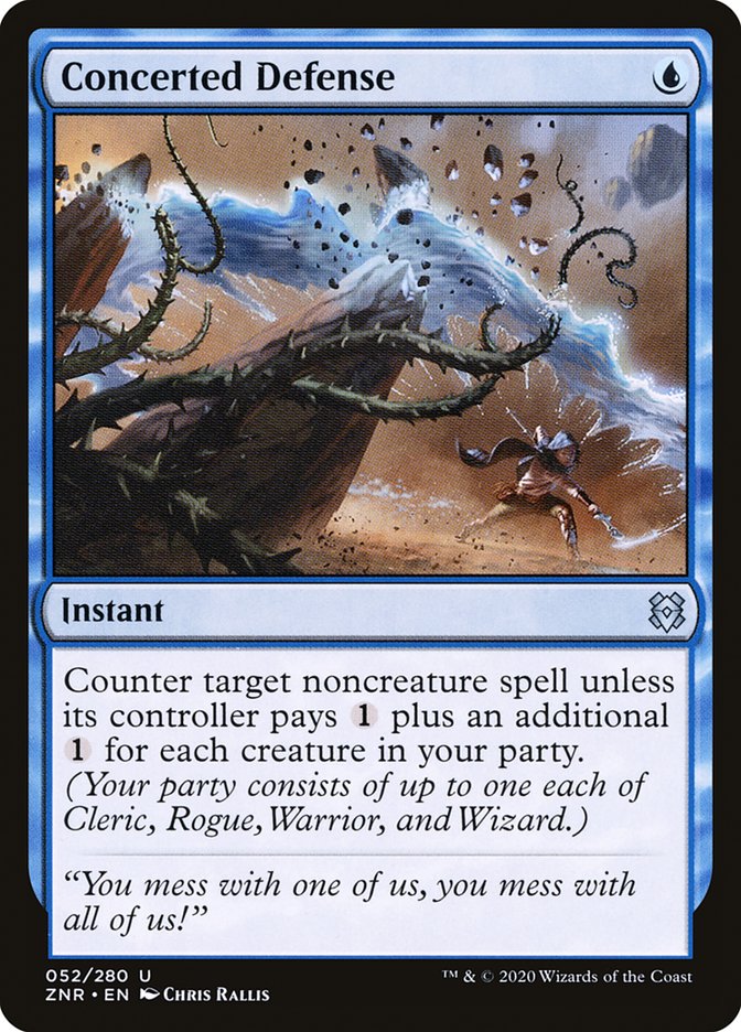 Concerted Defense [Zendikar Rising] | Gam3 Escape