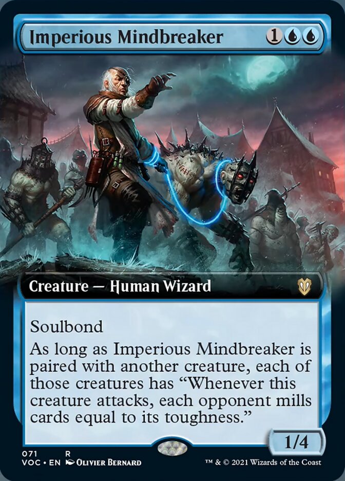 Imperious Mindbreaker (Extended) [Innistrad: Crimson Vow Commander] | Gam3 Escape